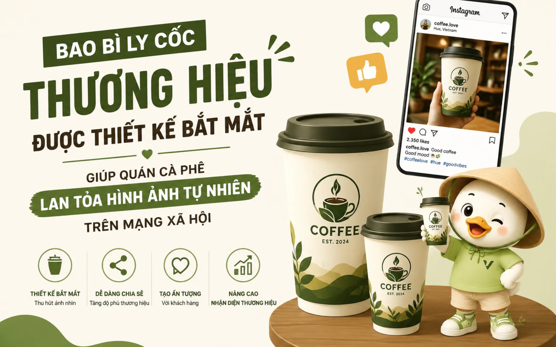 bao-bi-ly-coc-thuong-hieu-duoc-thiet-ke-bat-mat-giup-quan-ca-phe-lan-toa-hinh-anh-tu-nhien-tren-mang-xa-hoi