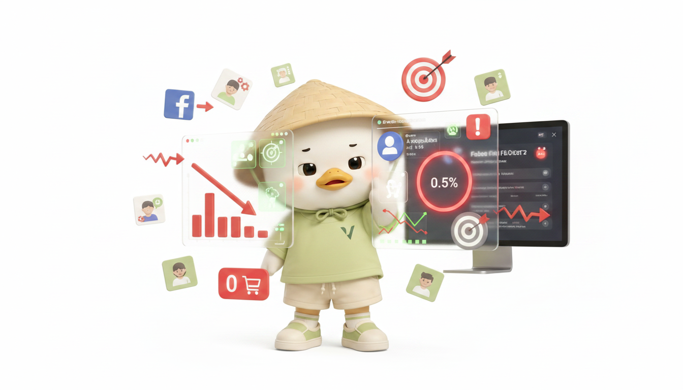 Chạy quảng cáo Facebook thất bại vì CPM tăng cao khiến chi phí marketing vượt ngân sách