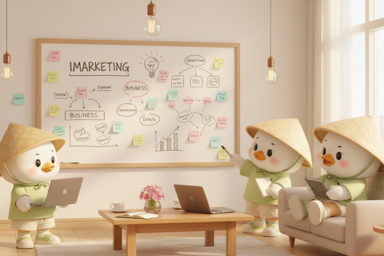 Dịch vụ marketing tổng thể của Vita Agency phù hợp với doanh nghiệp SME, startup và thương hiệu đang phát triển