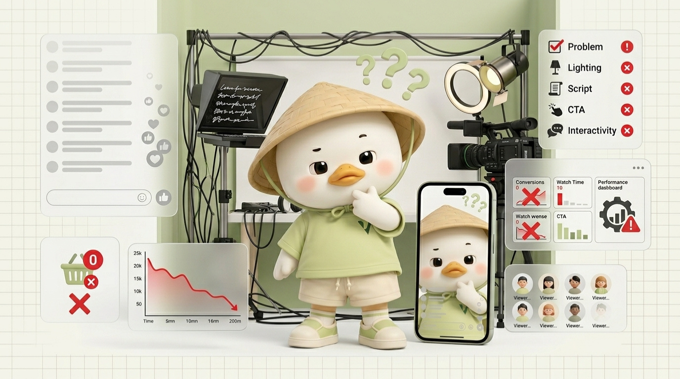 Sai Lầm Phổ Biến Khiến Livestream Facebook Không Ra Đơn